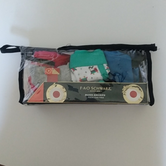Boys Briefs FAO SCHWARTZ Tag Free (3) NEW! - Picture 5 of 5